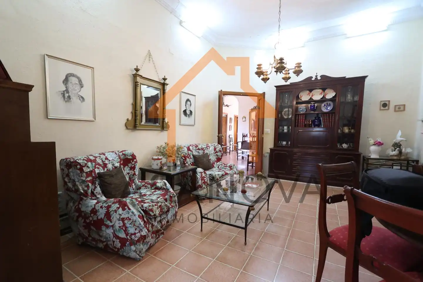 Sala de estar de Casa o chalet en venta en Cotes con Jardín privado, Terraza y Piscina
