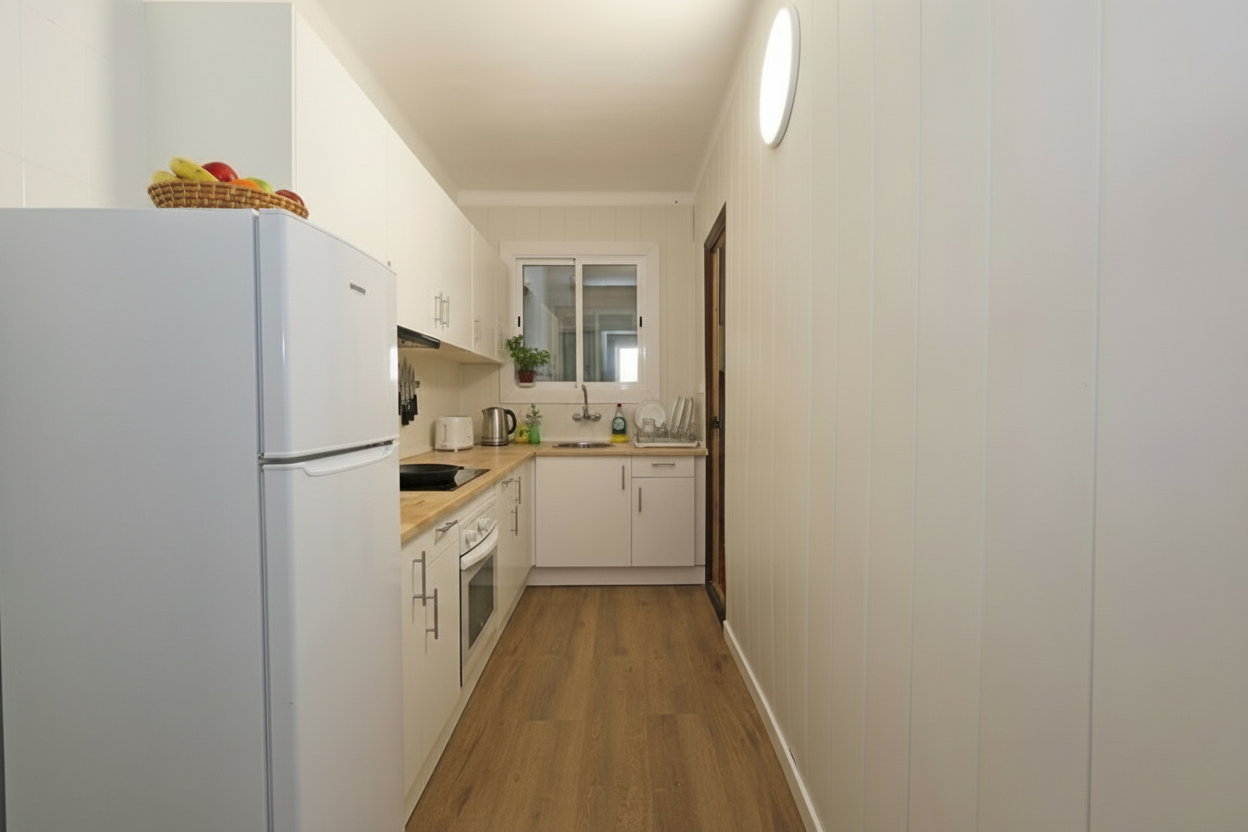 Kitchen of Flat for sale in  Barcelona Capital  with Balcony
