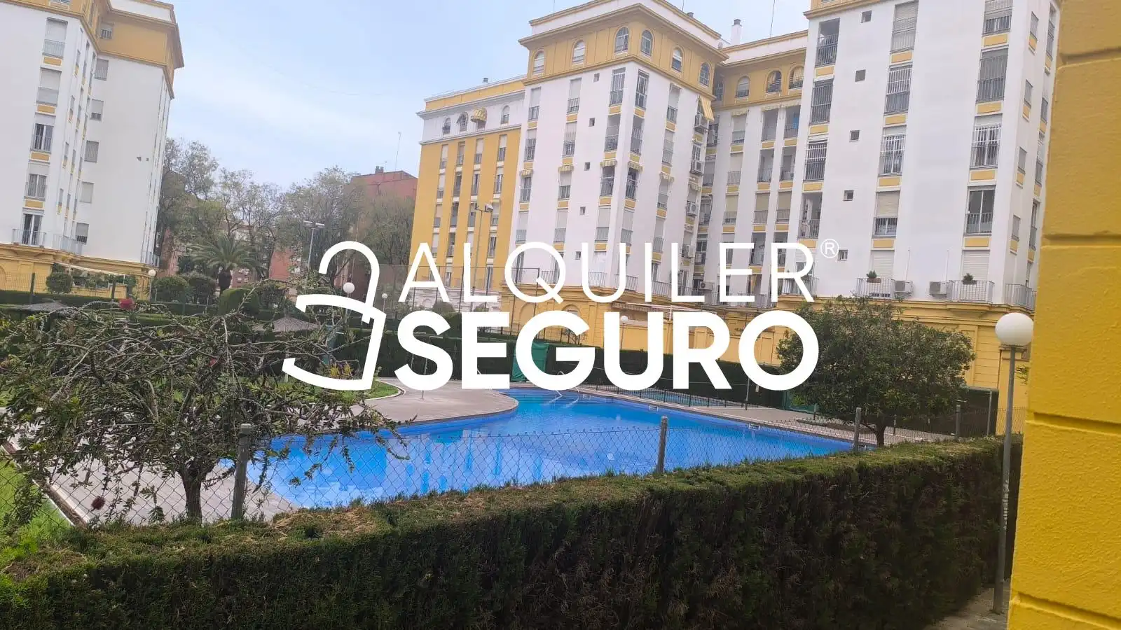 Piscina de Pis de lloguer en  Sevilla Capital amb Aire condicionat, Piscina i Moblat