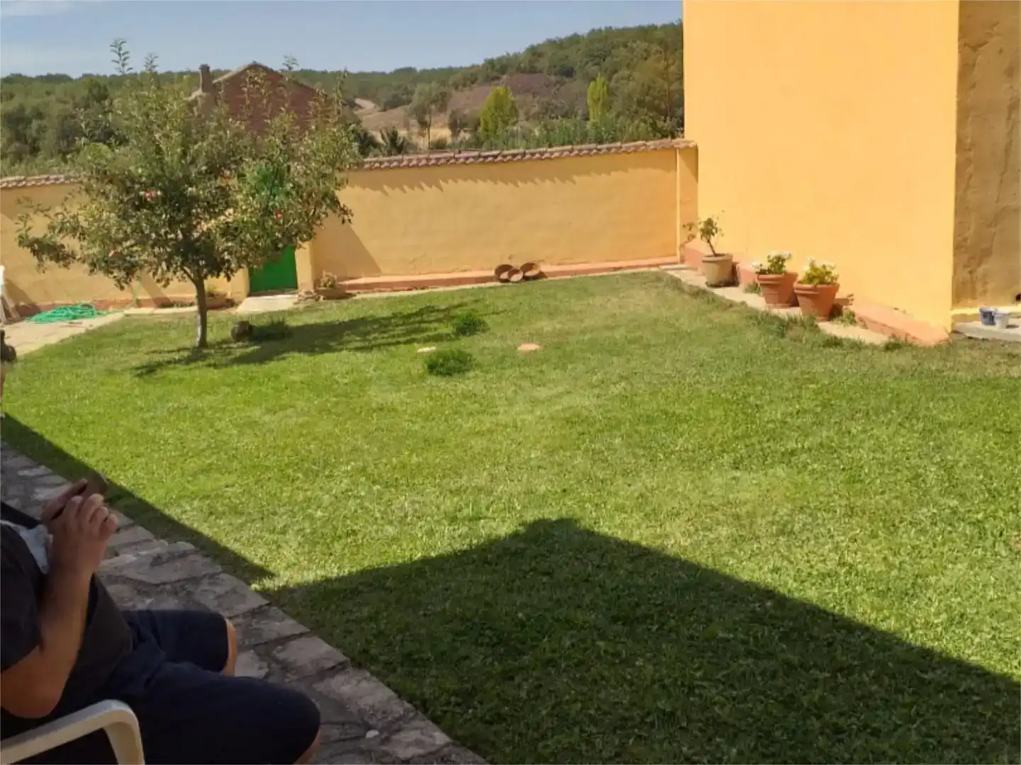 Jardí de Pis en venda en Saldaña amb Jardí privat, Parquet i Moblat