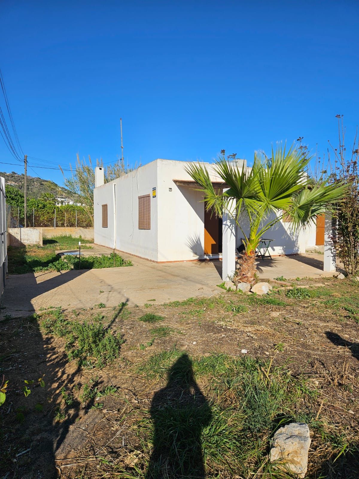 Exterior view of House or chalet for sale in Santa Eulària des Riu  with Private garden