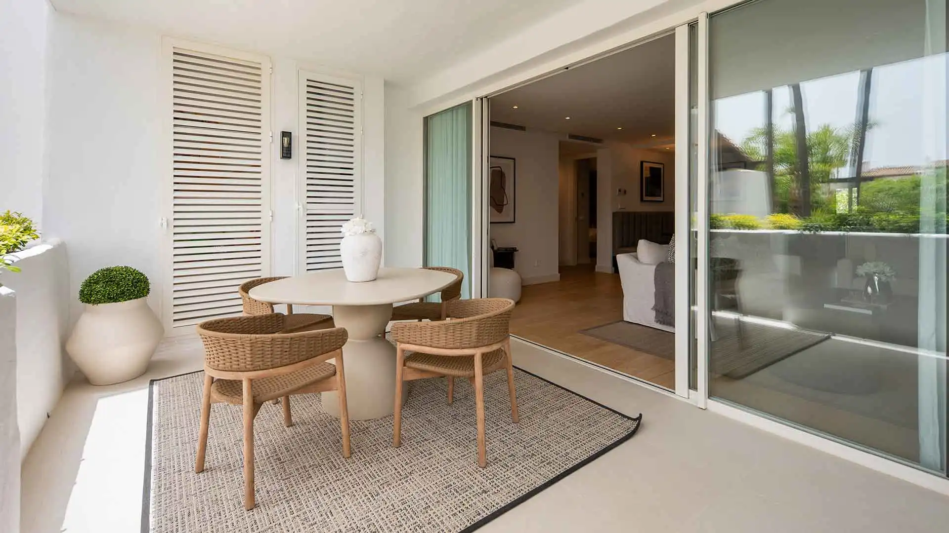 Terraza de Apartamento en venta en Marbella con Aire acondicionado, Terraza y Piscina