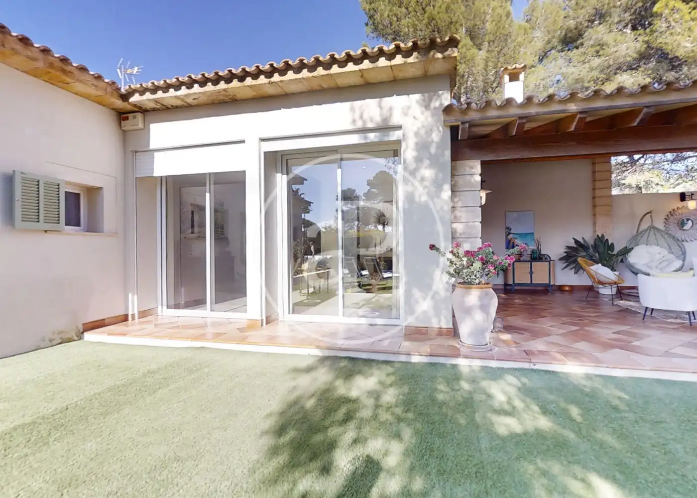 Garden of Houses for sale in Calvià  with Air Conditioner, Heating and Private garden