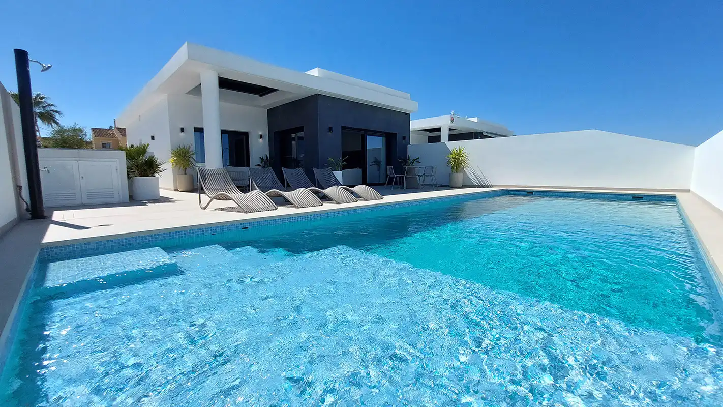 Piscina de Casa o chalet en venta en Rojales con Aire acondicionado, Calefacción y Jardín privado