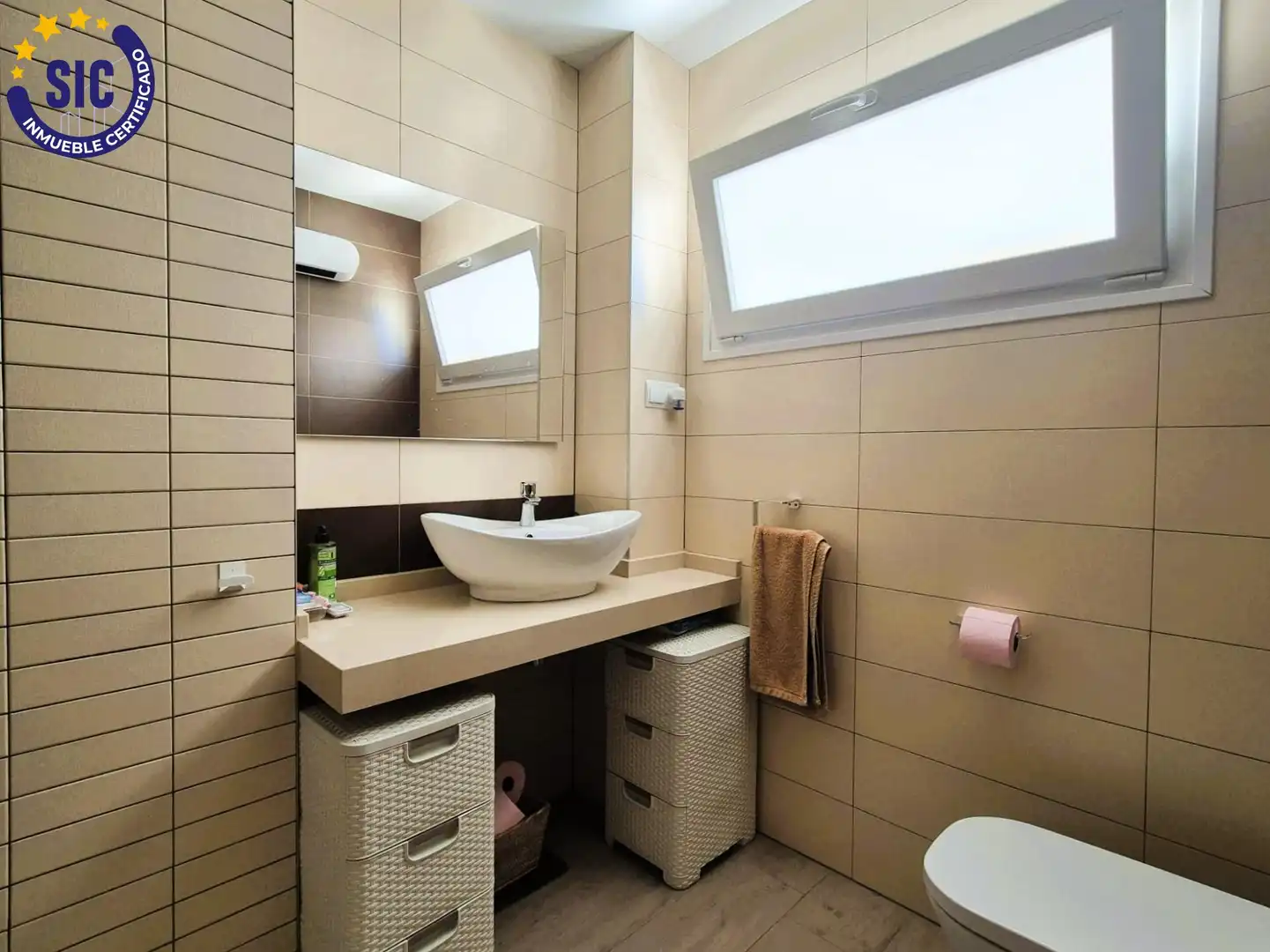 Baño de Casa o chalet en venta en Les Alqueries / Alquerías del Niño Perdido con Aire acondicionado, Calefacción y Terraza