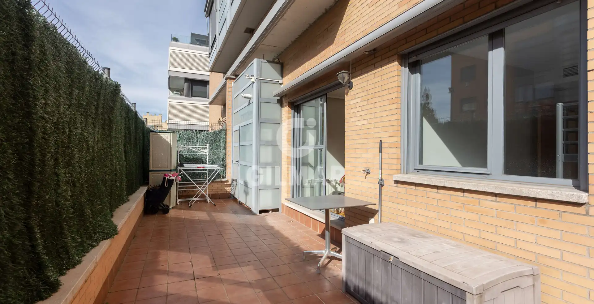 Terraza de Planta baja en venta en Madrid con Calefacción, Trastero y Piscina