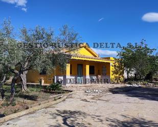 Vista exterior de Finca rústica en venda en Aldover amb Jardí privat, Terrassa i Piscina