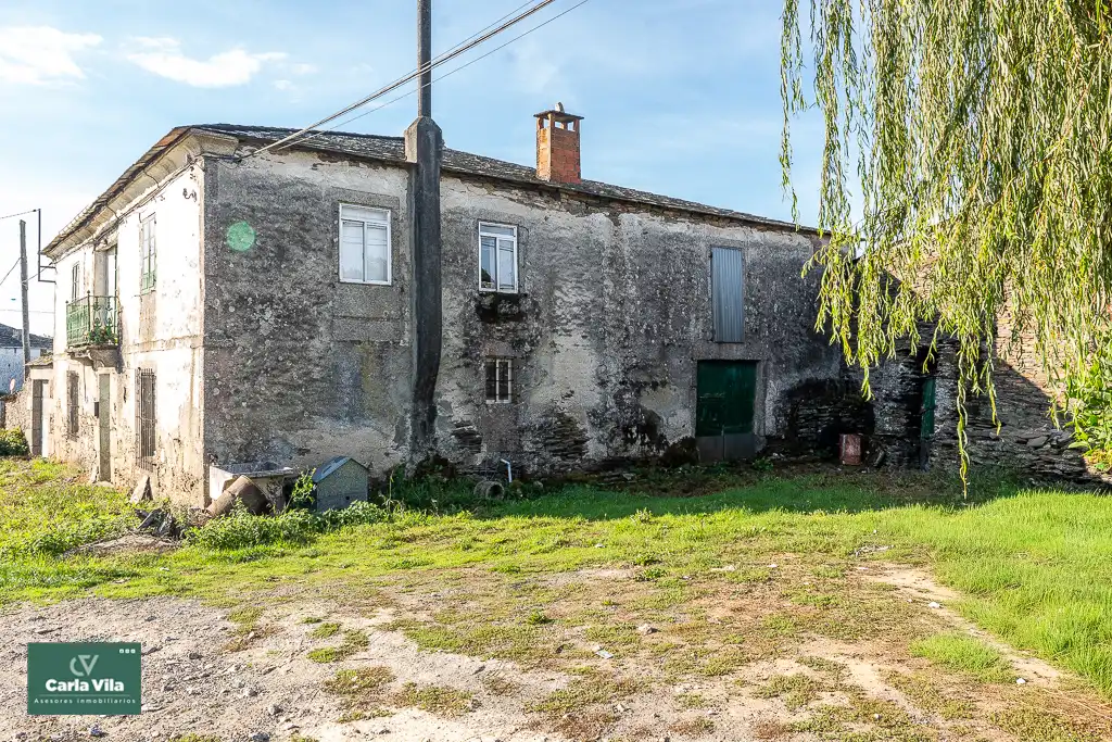 Vista exterior de Finca rústica en venta en Lugo con Jardín privado, Horno y Balcón
