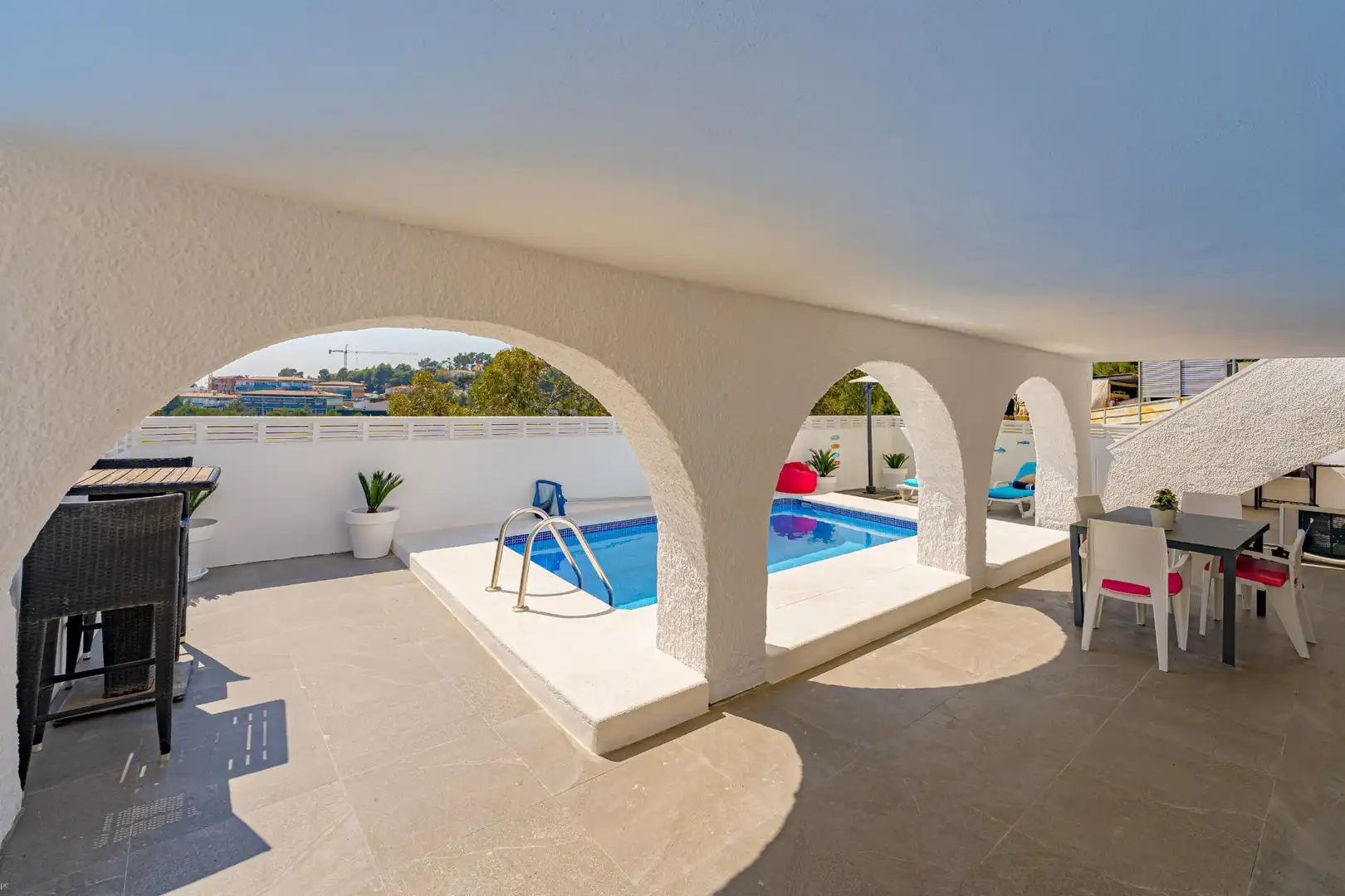 Piscina de Casa o chalet en venta en La Nucia con Aire acondicionado, Calefacción y Jardín privado
