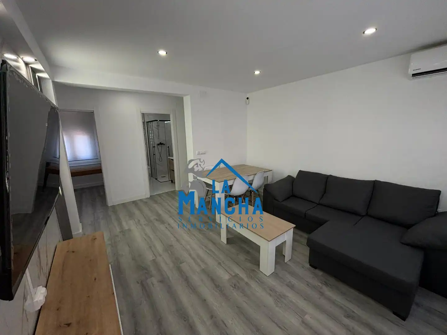 Living room of Flat for sale in Albacete  with Air Conditioner, Heating and Furnished