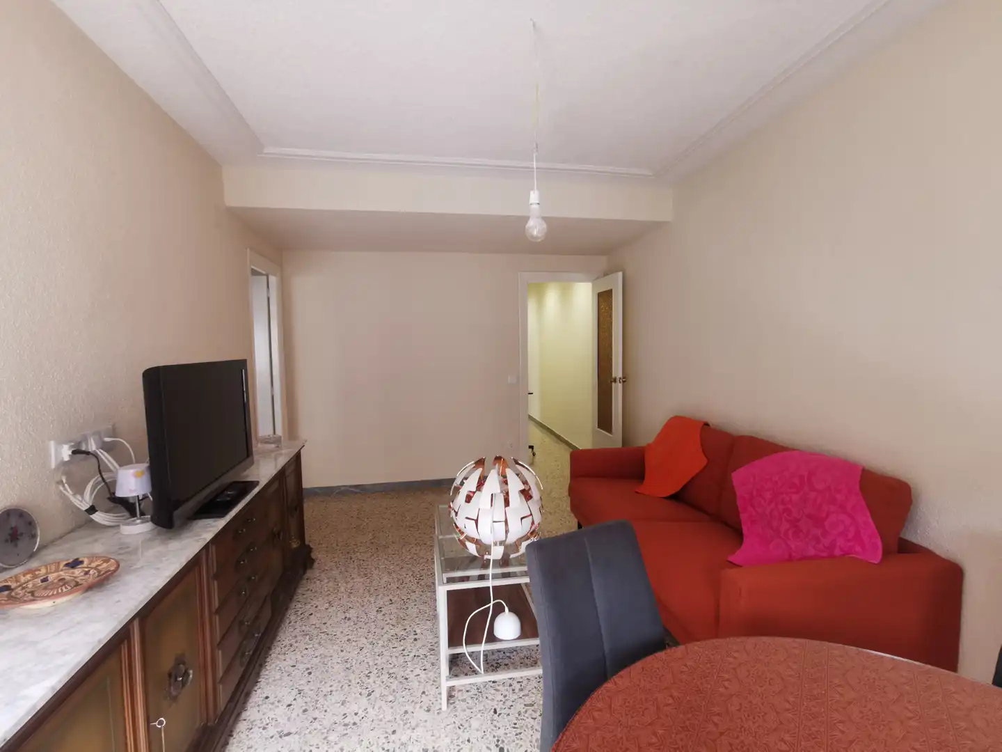 Living room of Flat for rent in Salamanca  with Heating, Furnished and Oven