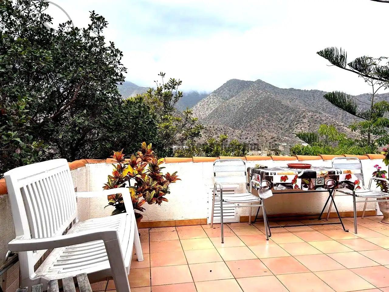 Terraza de Finca rústica en venta en Vallehermoso con Aire acondicionado, Calefacción y Jardín privado