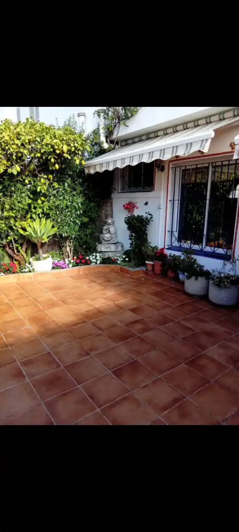 Terraza de Casa adosada en venta en Marbella con Amueblado