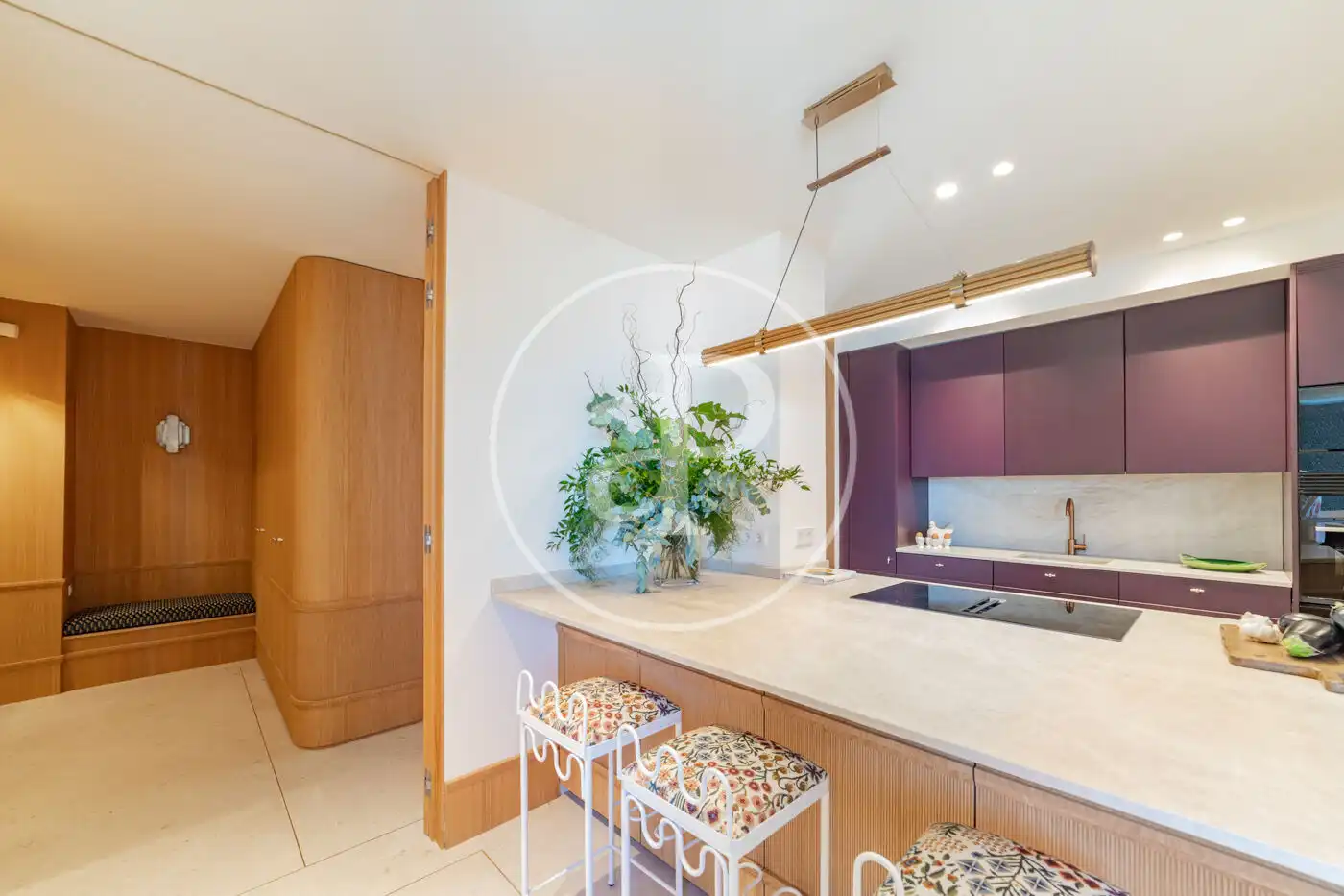 Küche von Wohnung zum Verkauf in Madrid mit Klimaanlage, Heizung und Terrasse