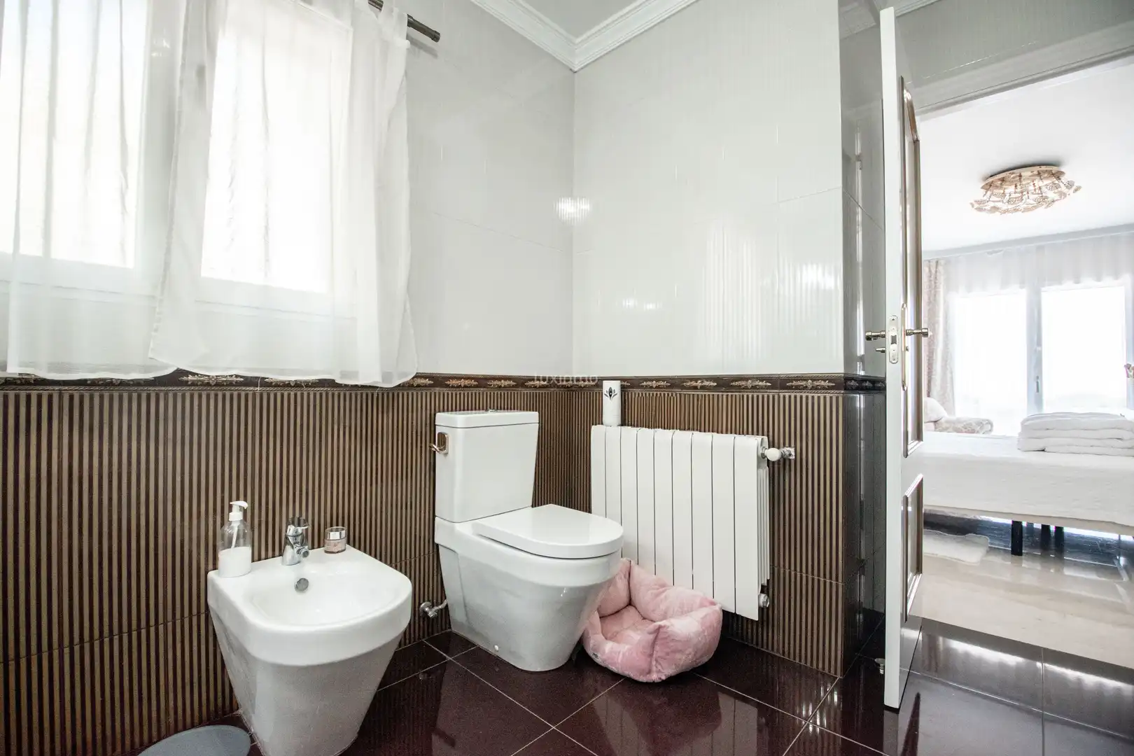 Baño de Casa o chalet en venta en Pedreguer con Aire acondicionado, Jardín privado y Terraza