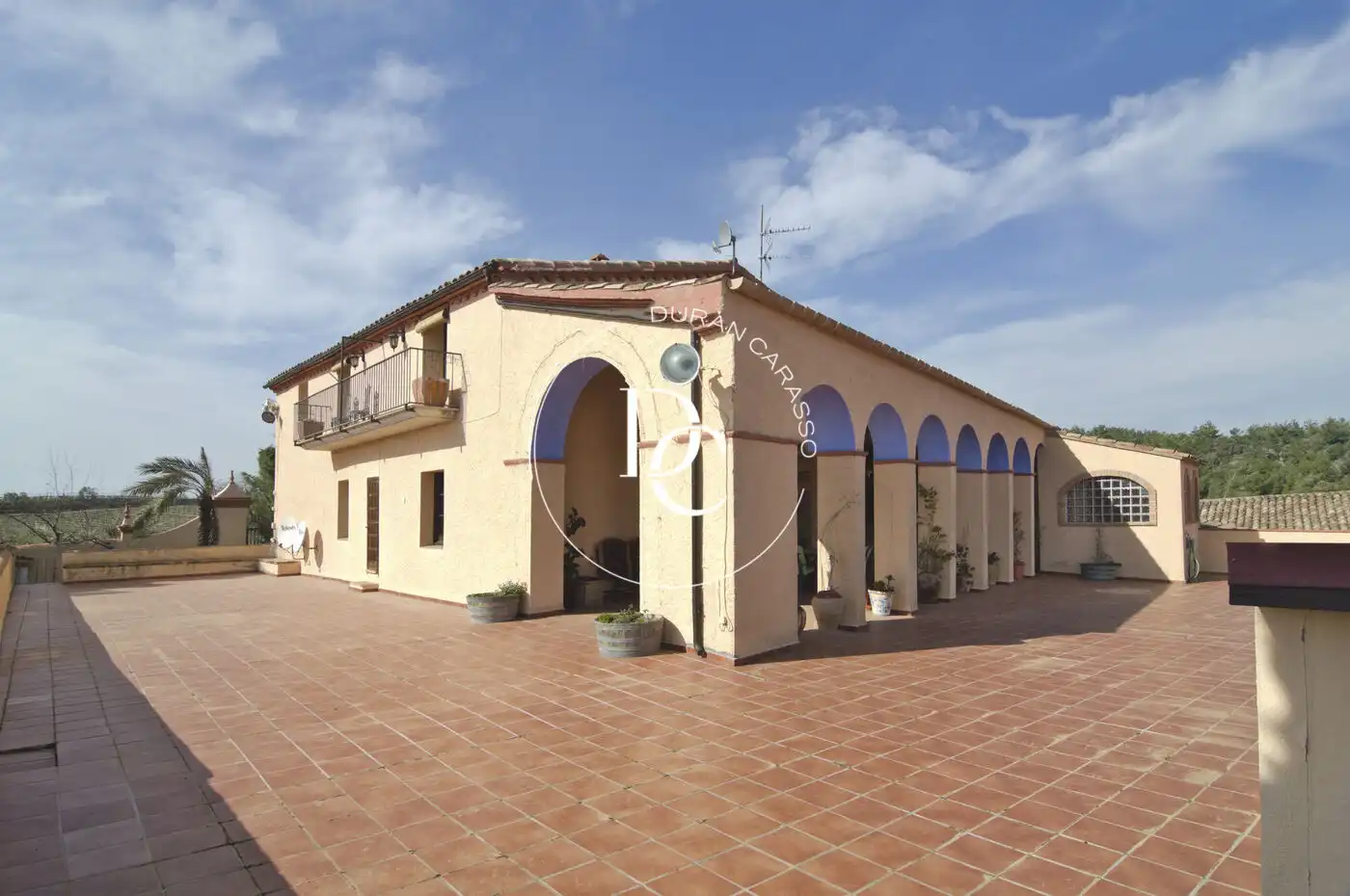Exterior view of Country homes for sale in El Molar (Tarragona)  with Swimming Pool and Balcony
