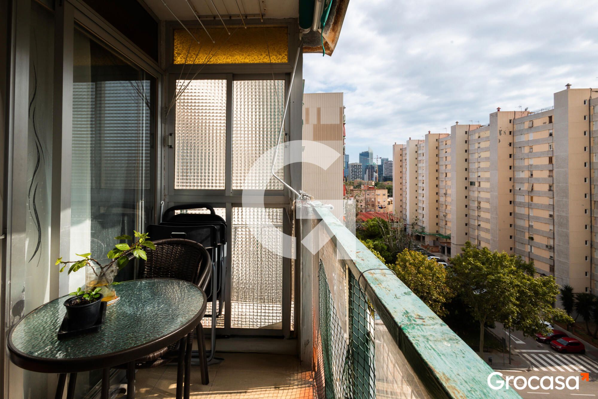 Balcony of Flat for sale in L'Hospitalet de Llobregat  with Heating, Oven and Balcony