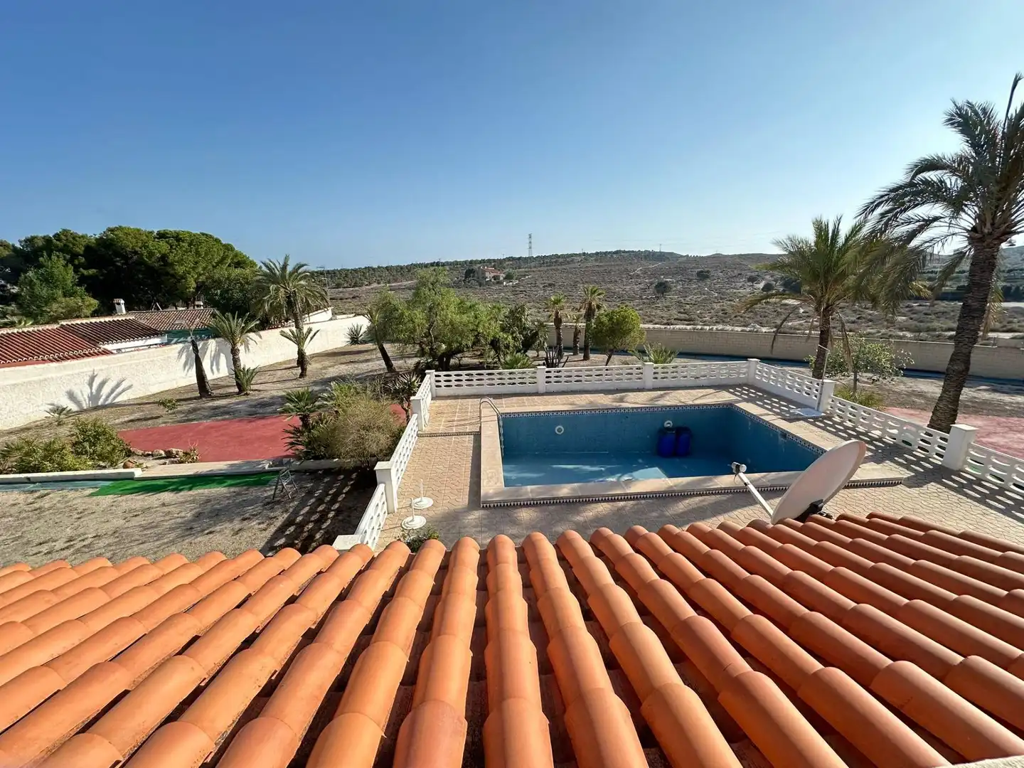 Piscina de Casa o xalet en venda en Alicante / Alacant amb Jardí privat, Terrassa i Traster