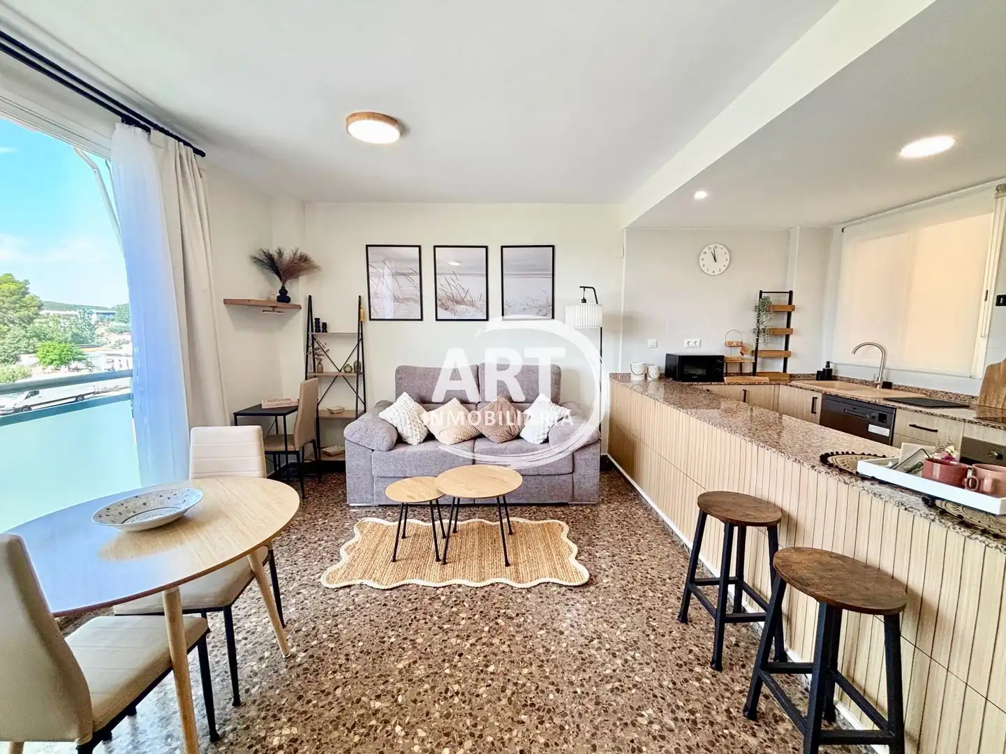 Living room of Flat for rent in Vilamarxant  with Storage room and Furnished