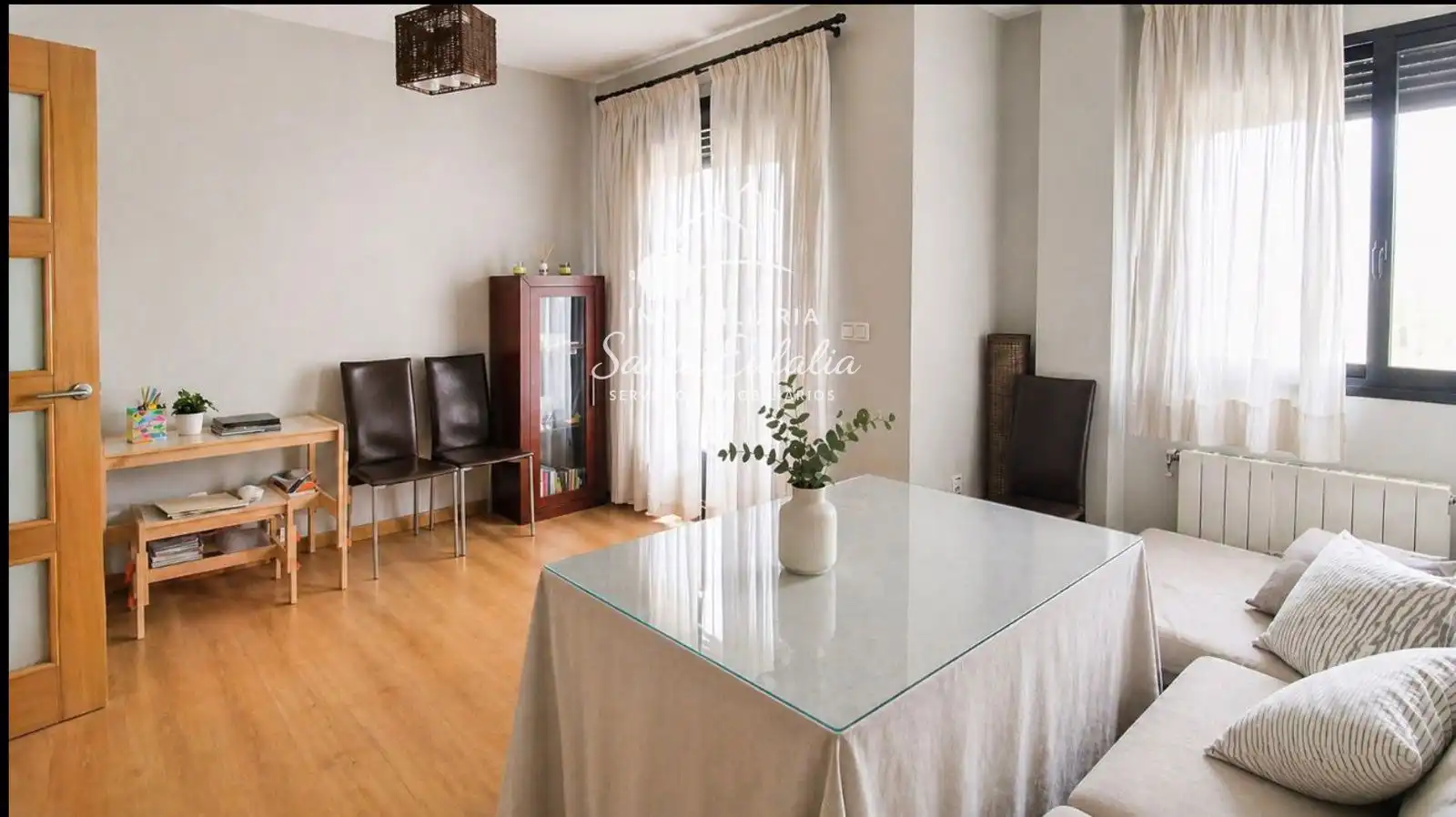 Esszimmer von Wohnung zum Verkauf in Mérida mit Klimaanlage, Heizung und Parkett