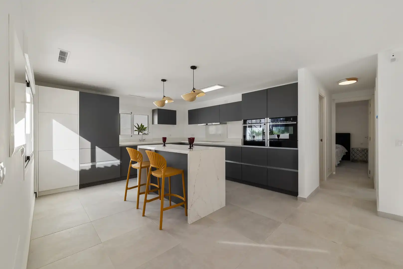 Kitchen of Houses for sale in Mijas  with Air Conditioner, Private garden and Terrace