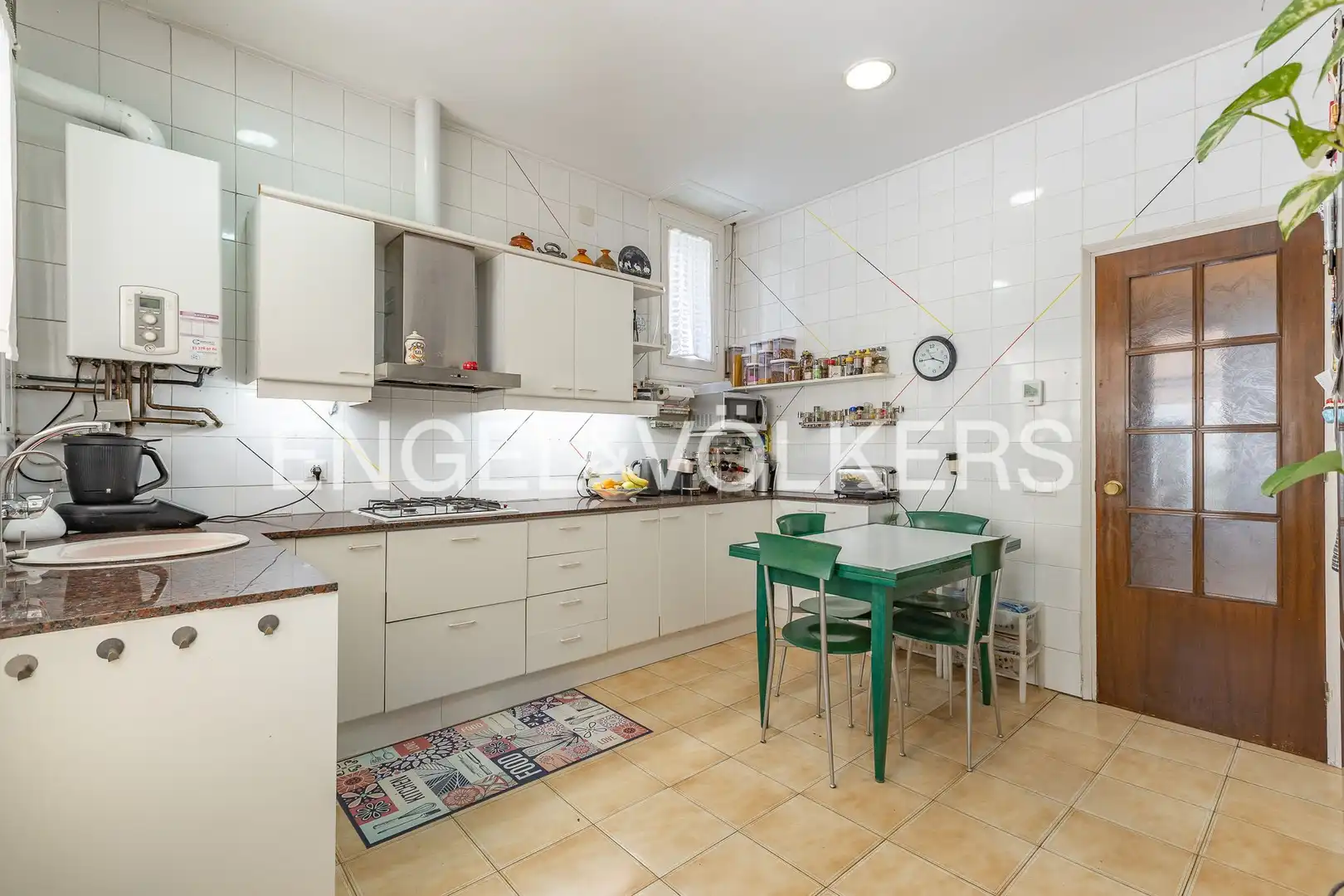 Cocina de Casa adosada en venta en Sabadell con Aire acondicionado, Calefacción y Parquet