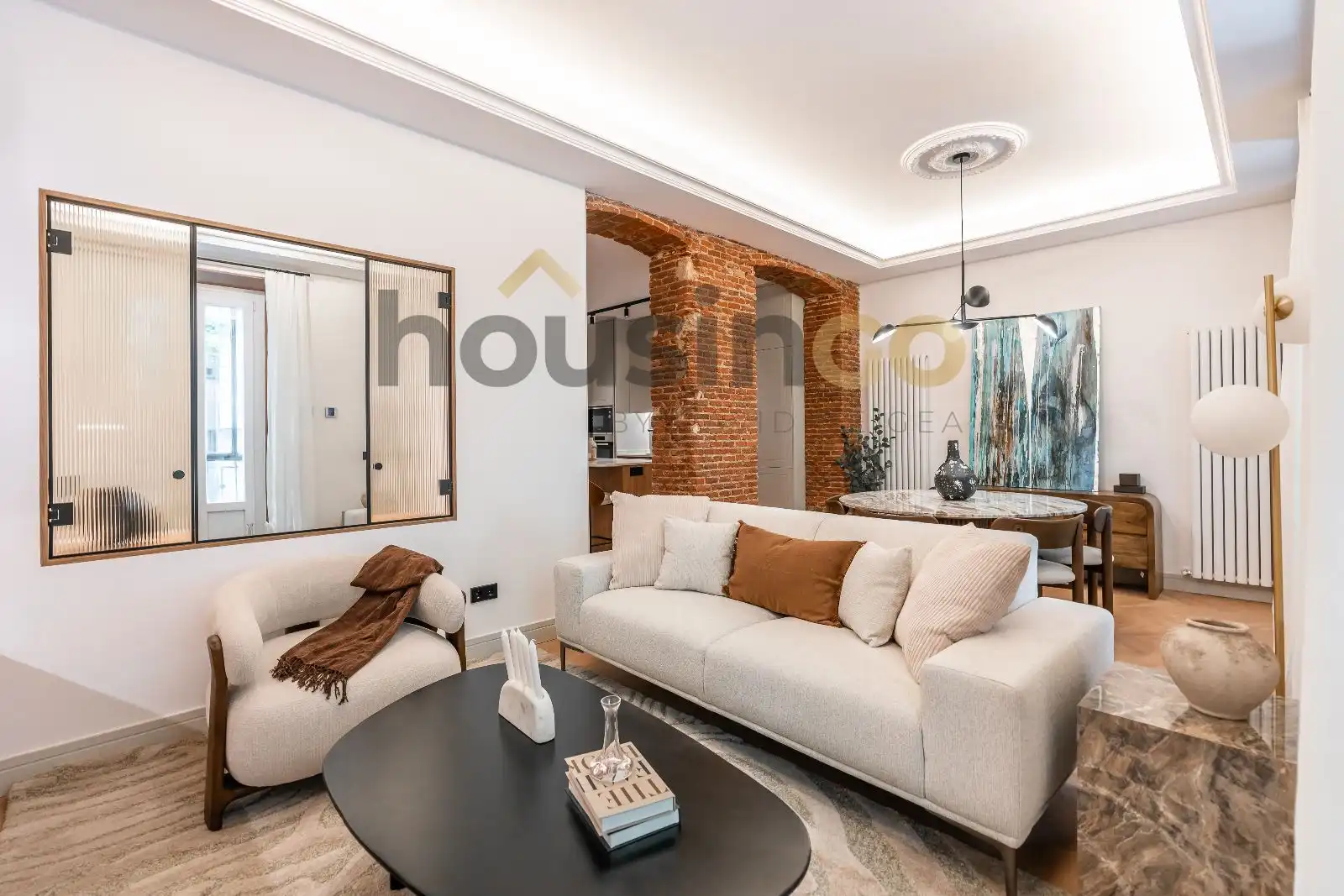 Living room of Flat for sale in Madrid  with Air Conditioner, Heating and Terrace