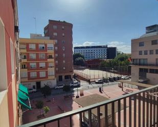 Exterior view of Flat for sale in  Murcia Capital  with Furnished, Washing machine and Balcony