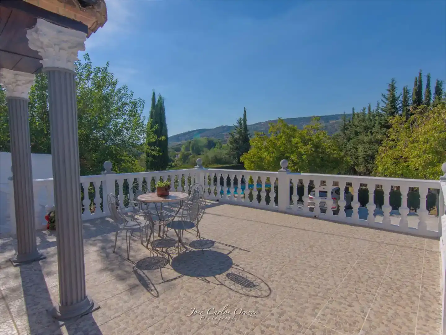 Terrassa de Finca rústica en venda en Arriate amb Aire condicionat i Piscina