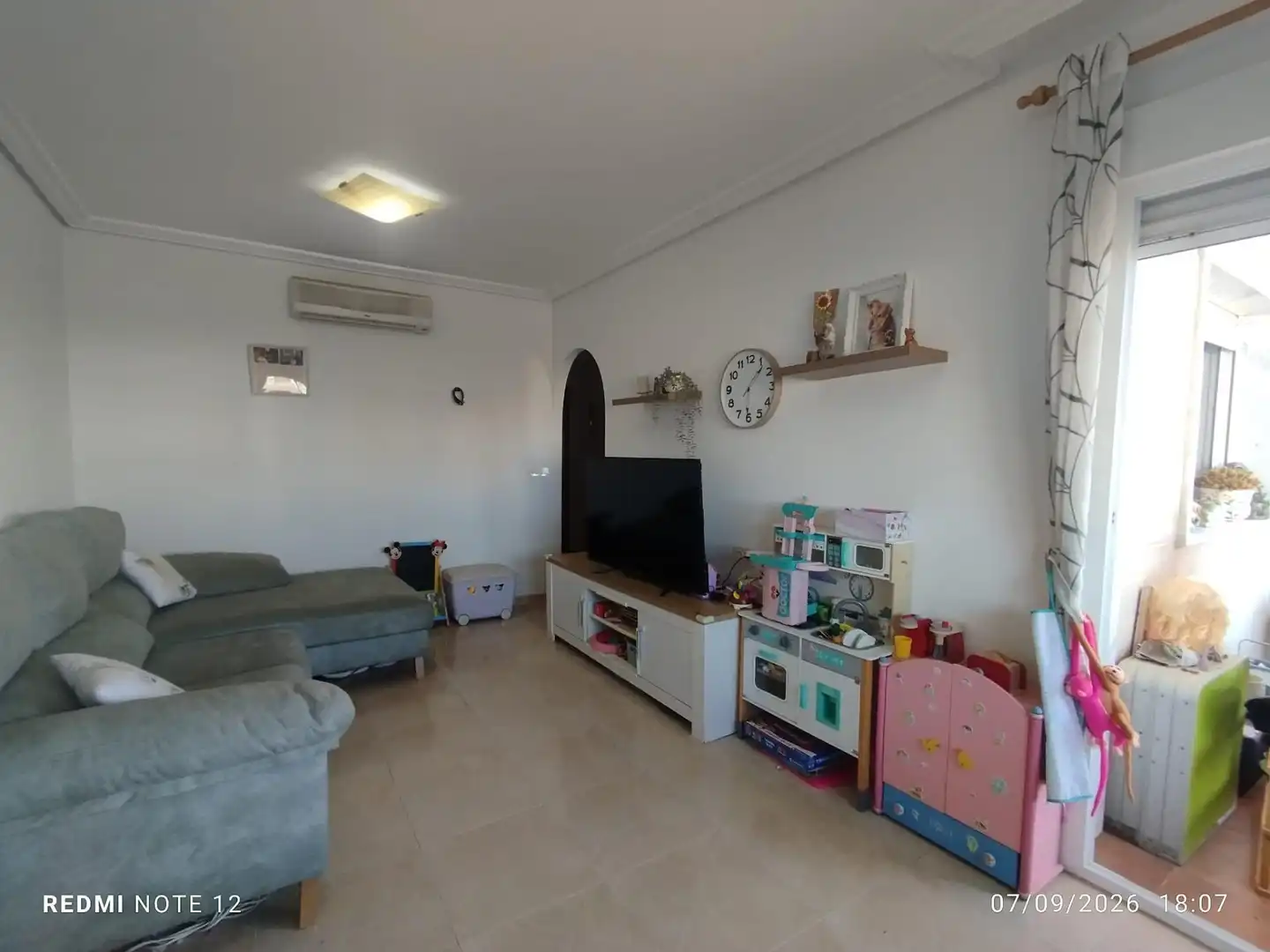 Sala de estar de Apartamento en venta en Guardamar del Segura con Aire acondicionado, Calefacción y Terraza