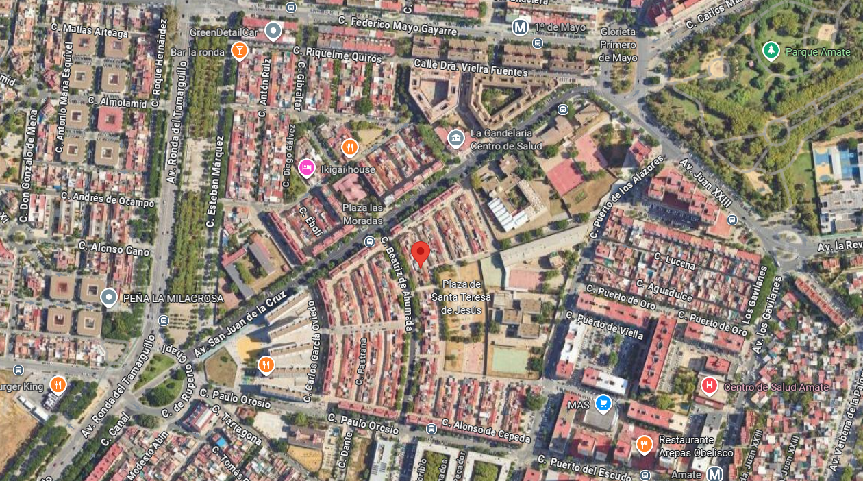 Exterior view of Flat for sale in  Sevilla Capital