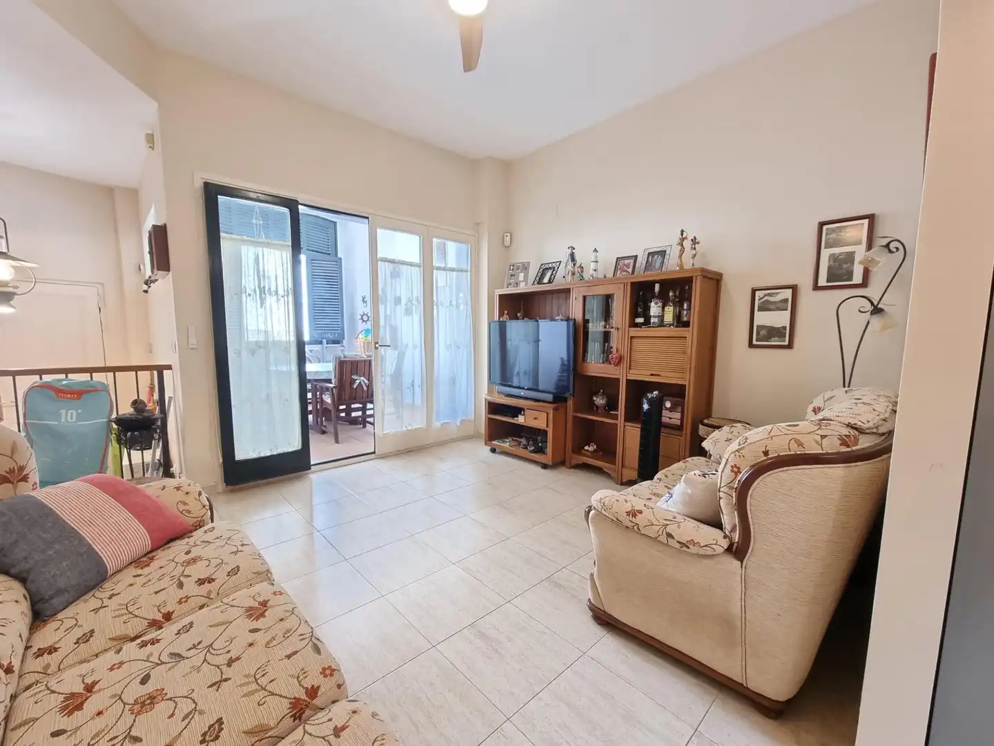 Wohnzimmer von Maisonette zum Verkauf in Tossa de Mar mit Heizung und Balkon