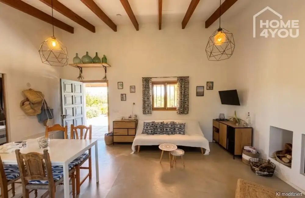 Living room of Country homes for sale in Felanitx  with Heating and Terrace