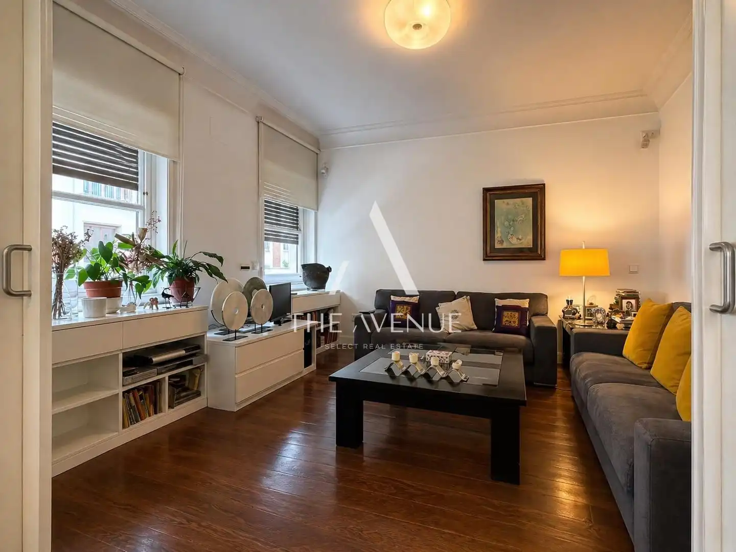 Sala de estar de Piso de alquiler en Madrid con Amueblado