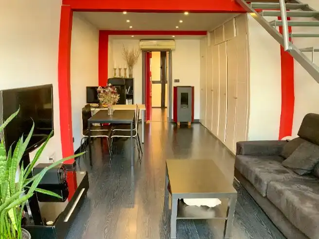 Sala de estar de Oficina de alquiler en Madrid con Aire acondicionado, Calefacción y Amueblado
