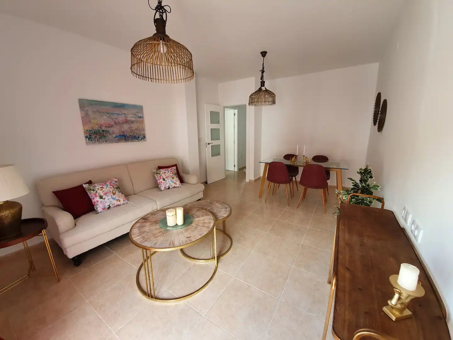Sala de estar de Piso en venta en Alhama de Murcia