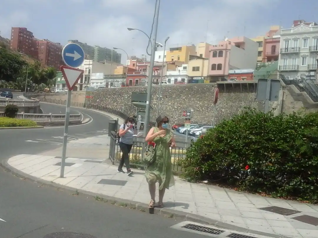 Vista exterior de Garaje de alquiler en Las Palmas de Gran Canaria