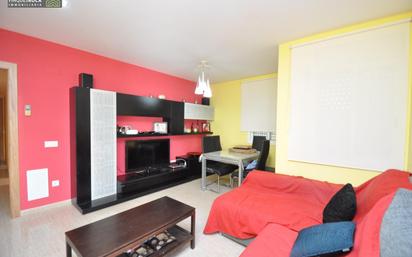 Living room of Flat for sale in Sant Carles de la Ràpita  with Air Conditioner, Terrace and Balcony