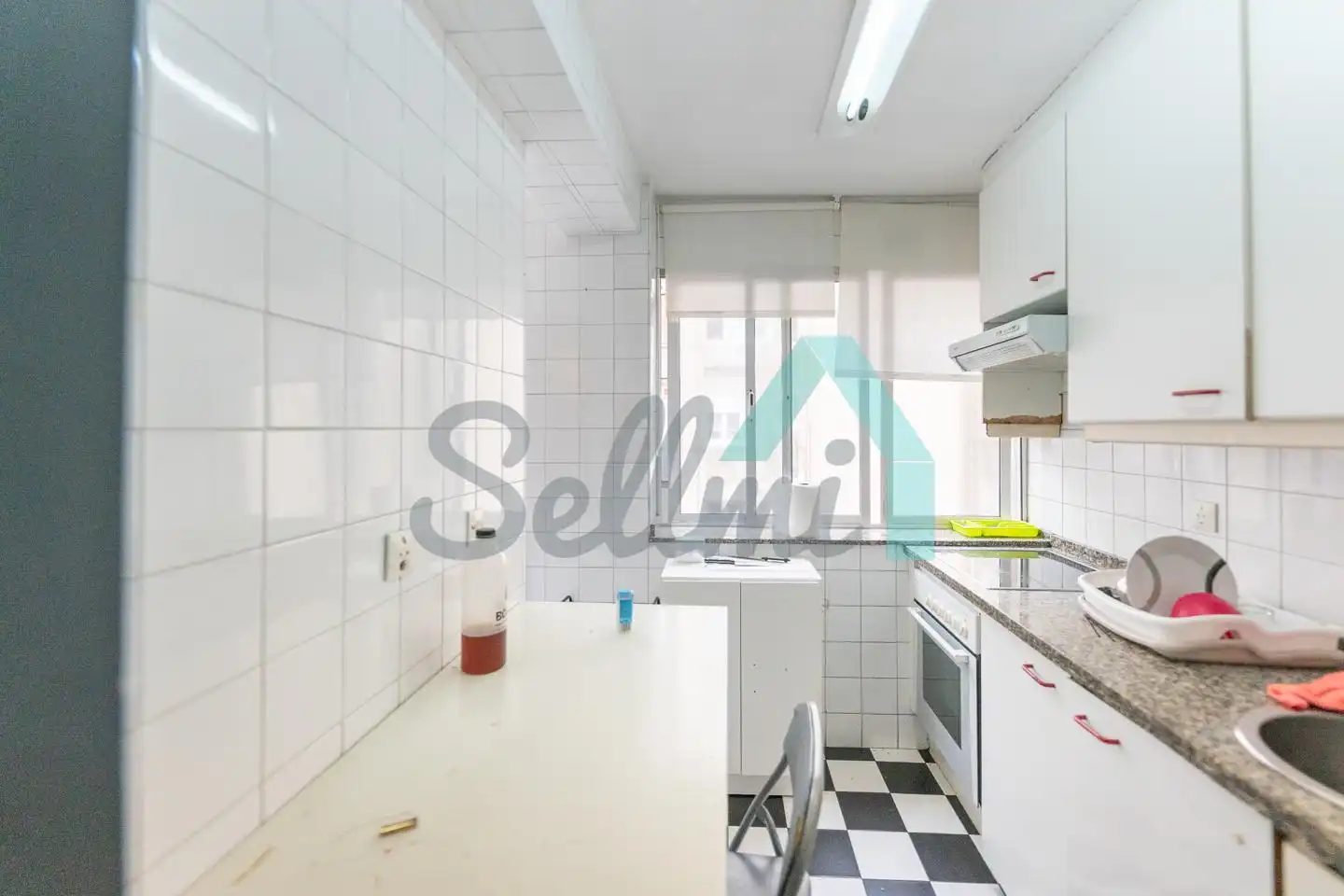 Küche von Wohnung zur Miete in Gijón  mit Heizung, Terrasse und Möbliert