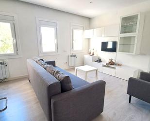 Living room of Flat to rent in  Barcelona Capital  with Air Conditioner, Heating and Parquet flooring