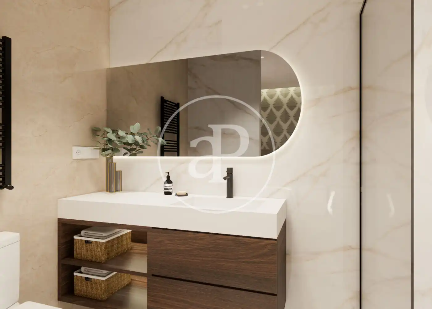 Baño de Piso en venta en Madrid con Aire acondicionado, Calefacción y Terraza