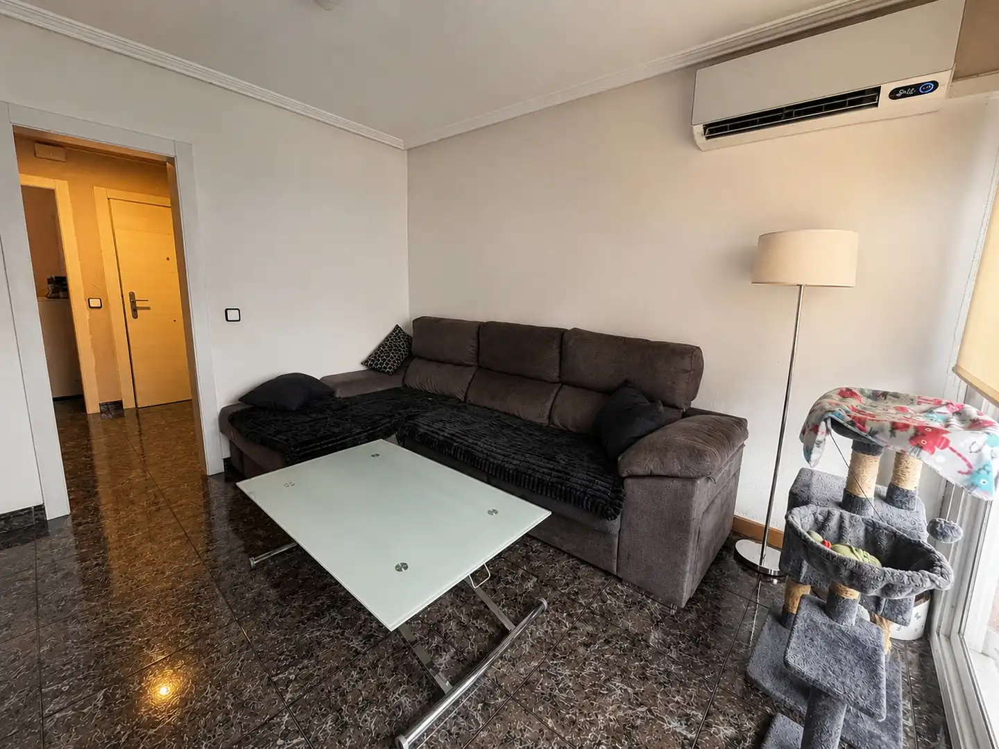 Wohnzimmer von Wohnung zum Verkauf in Sant Joan Despí mit Klimaanlage, Heizung und Möbliert