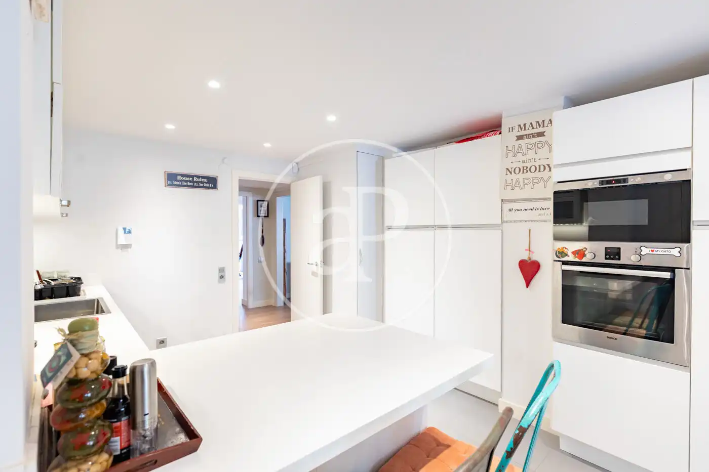 Cocina de Piso en venta en Barcelona con Aire acondicionado, Calefacción y Terraza