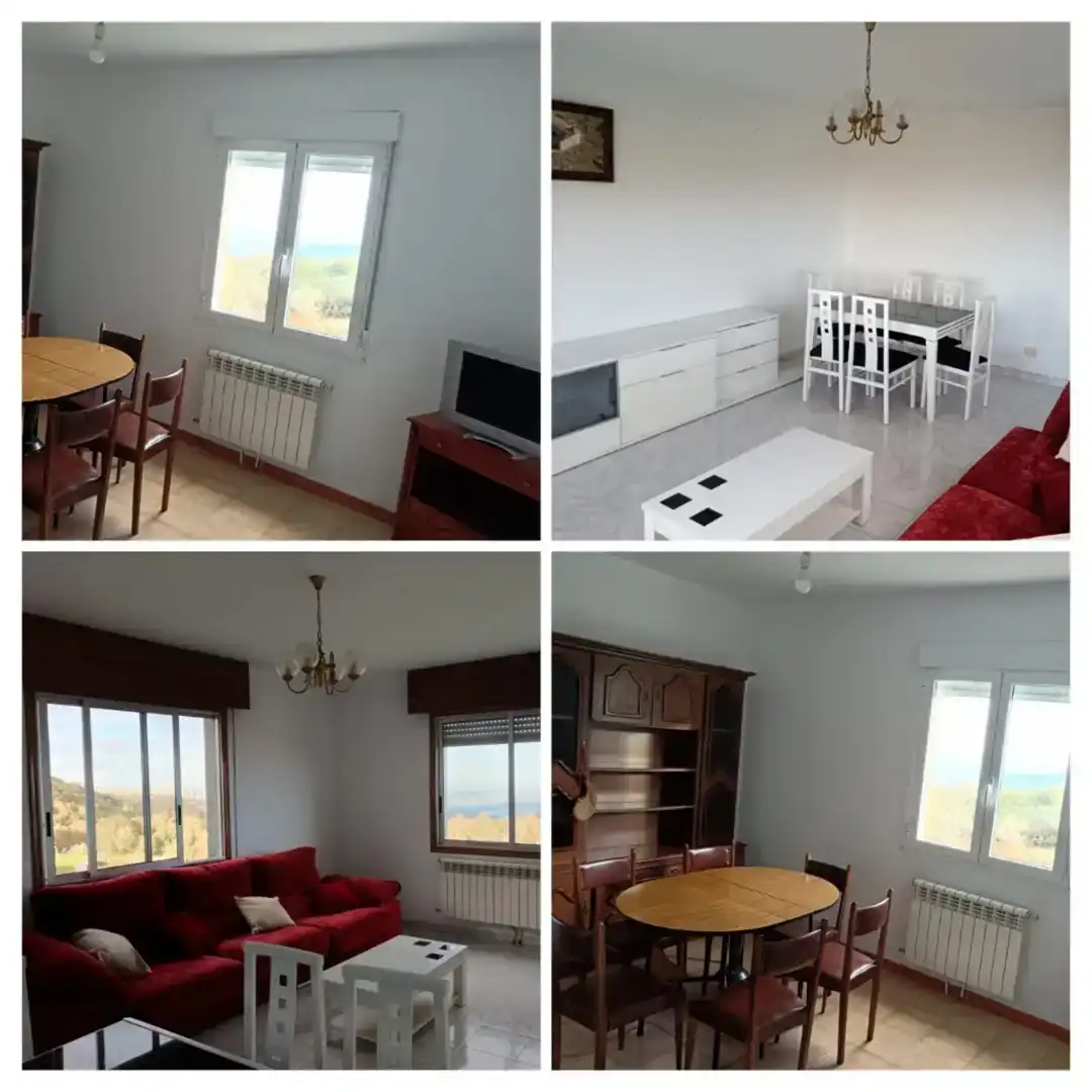 Wohnzimmer von Wohnung zur Miete in Carballeda de Avia mit Privatgarten, Abstellraum und Schwimmbad