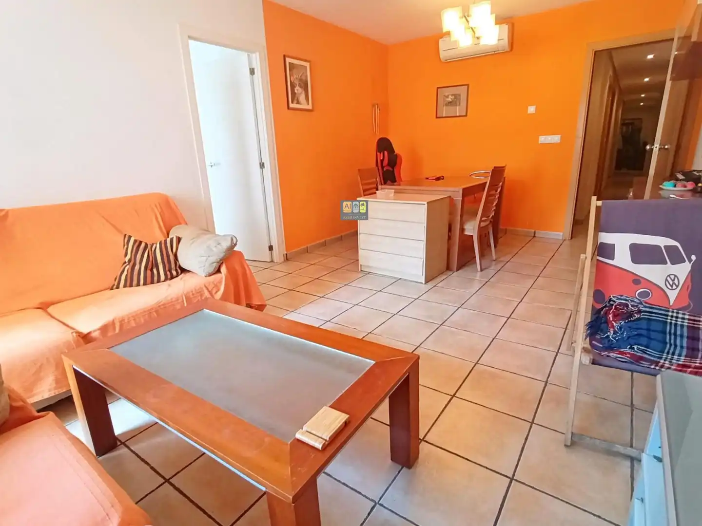 Sala de estar de Piso en venta en Altea con Aire acondicionado, Amueblado y Balcón