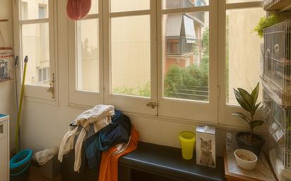 Bedroom of Flat for sale in  Barcelona Capital  with Heating, Private garden and Balcony