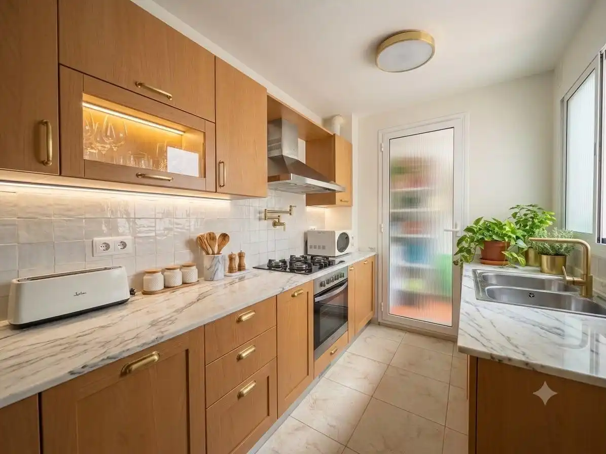Cocina de Piso en venta en Sant Pere de Ribes con Aire acondicionado, Calefacción y Terraza