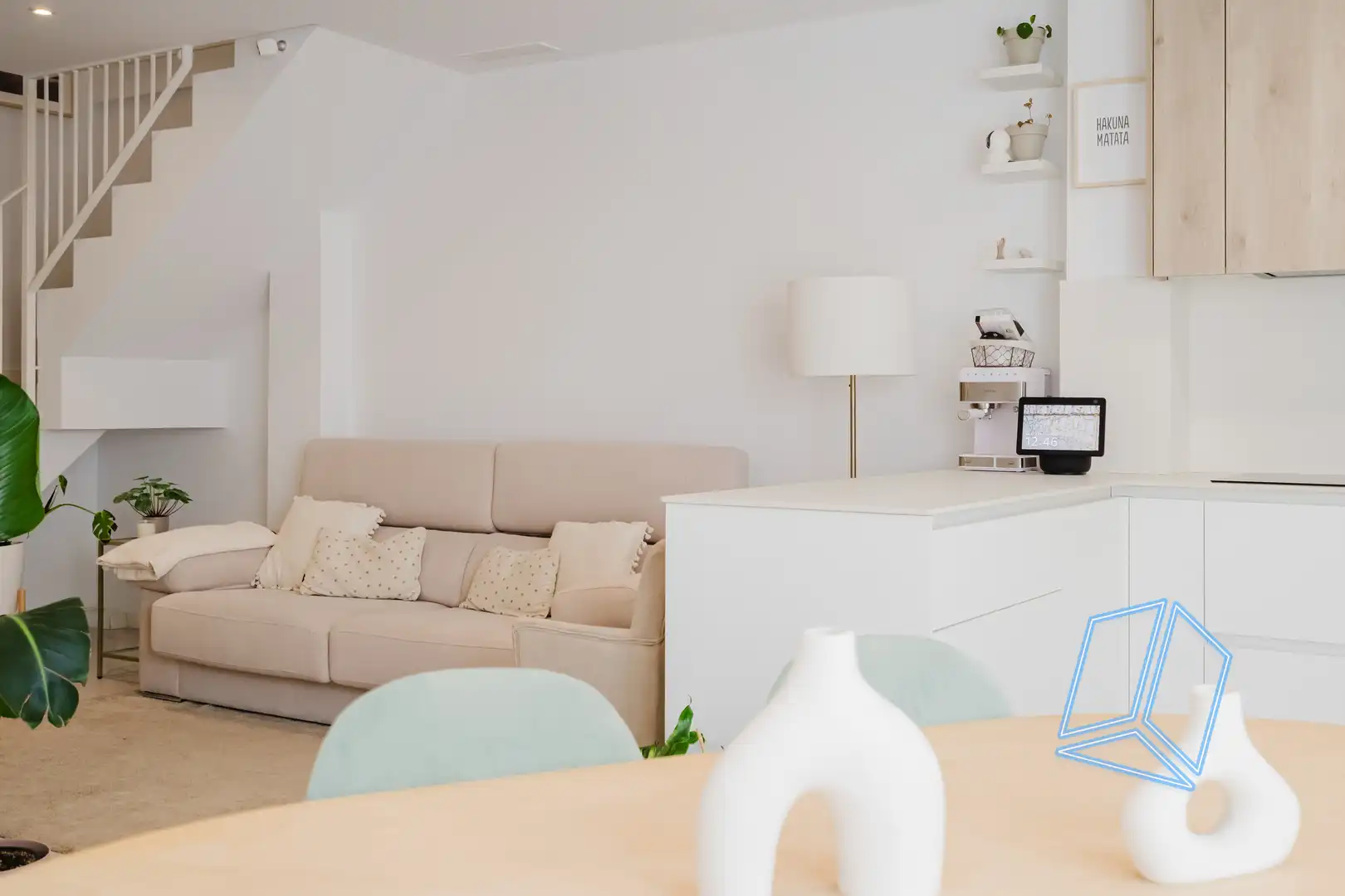 Sala de estar de Dúplex en venta en Passeig Maragall