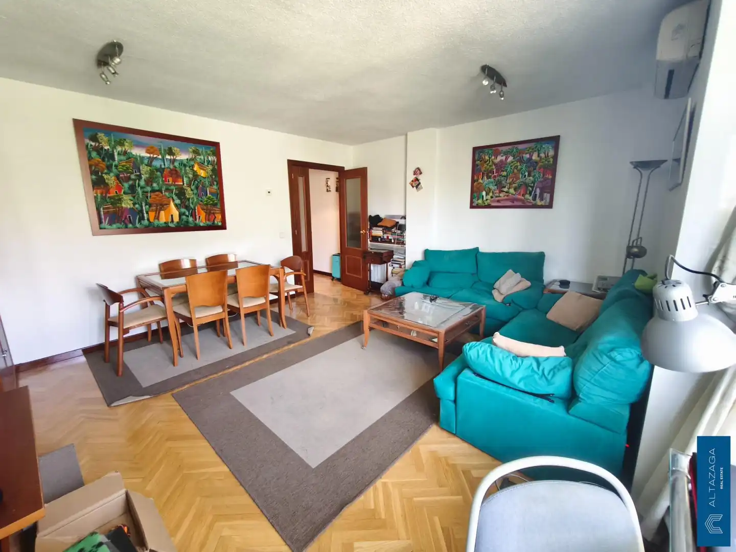 Sala de estar de Piso en venta en San Sebastián de los Reyes con Aire acondicionado, Calefacción y Trastero