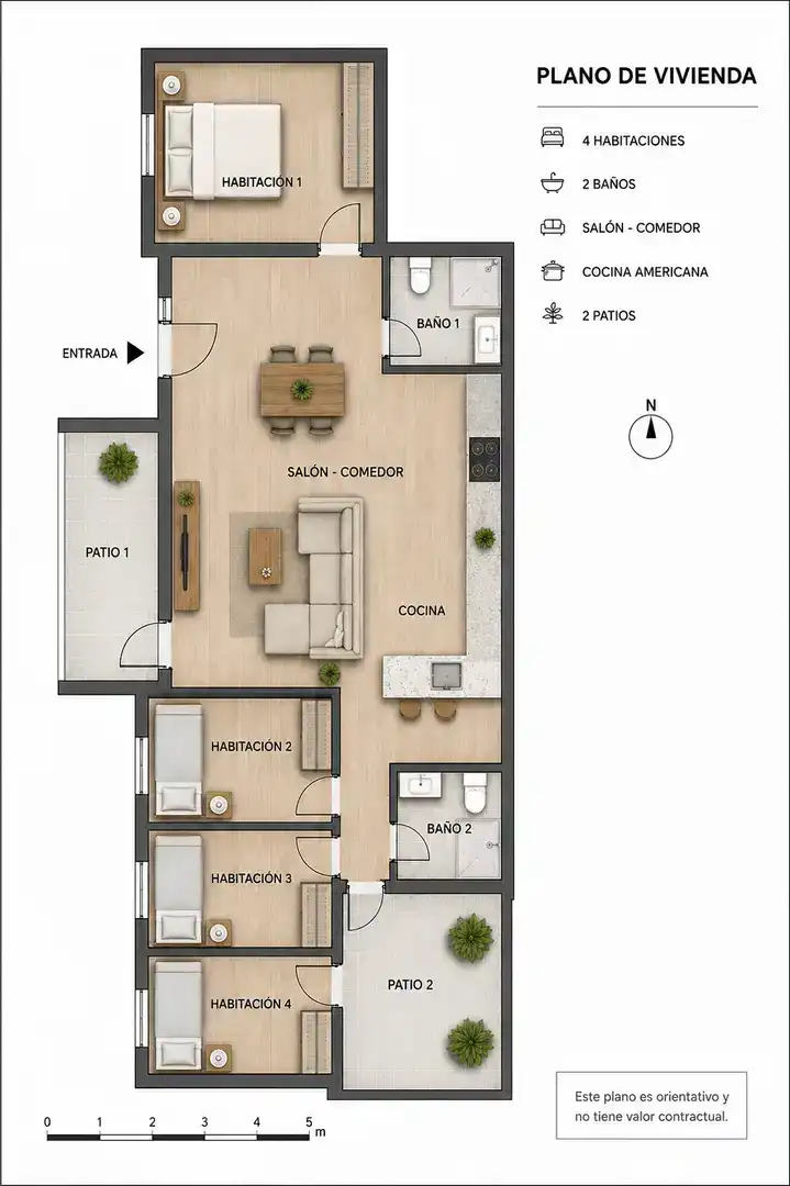 Piso en venta en Elche / Elx con Aire acondicionado